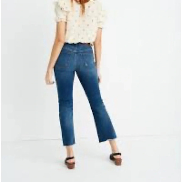 Madewell Cali Demi-Boot Jeans in Preston Wash - Size 24 - Picture 2 of 10